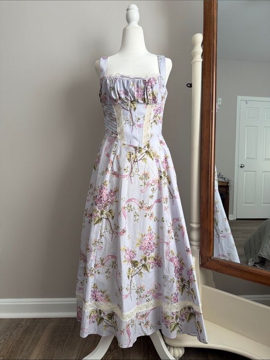 House of CB Dresses & Skirts - HOUSE OF CB Kim Floral Cotton Midi Dress